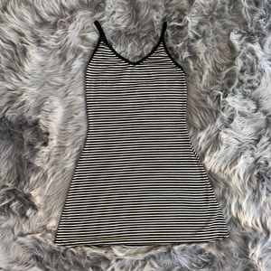 Striped Ribbed Dress